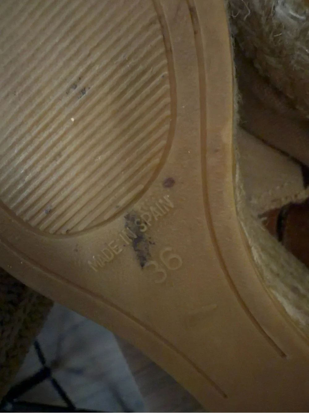 Toni Pons Origens Tan Canvas Espadrille Wedge Sandals EU 36 US 6 Boho